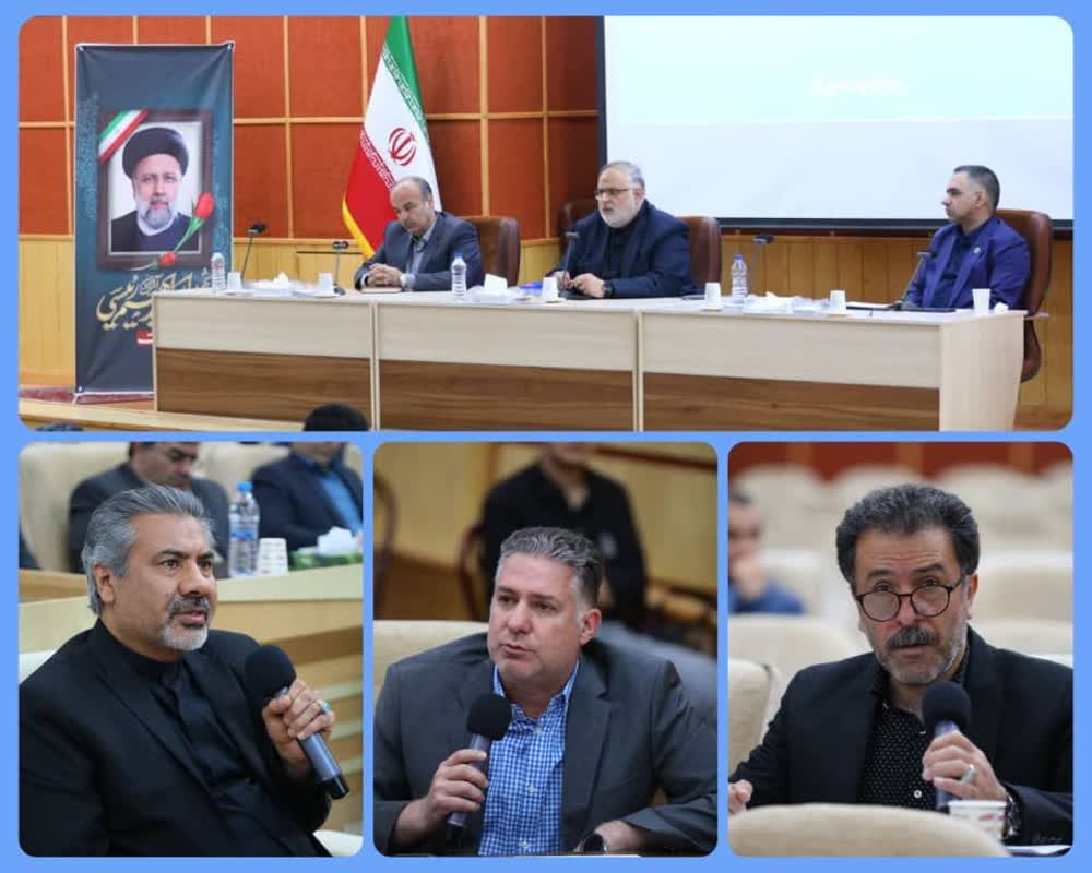 نود و پنجمین جلسه شورای گفت و گوی دولت و بخش خصوصی استان با حضور استاندارمحترم و رئیس شورا جناب آقای دکتر اعلایی و جناب آقای دکتررحمانی معاون اقتصادی استانداری قزوین و جناب آقای مهندس عبدیان دبیر و کلیه اعضاء شورای گفت و گو در تاریخ 1403/03/05 در محل استانداری قزوین برگزار گردید .عکس کمکی شماره1