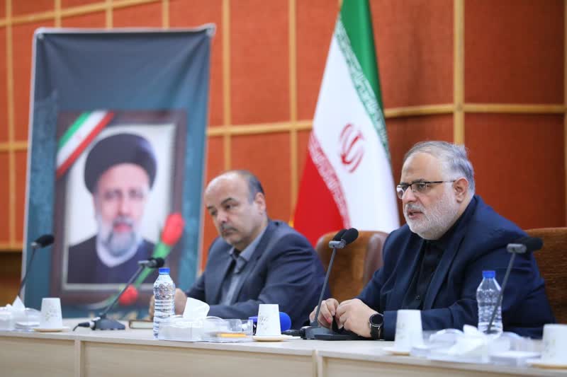 نود و پنجمین جلسه شورای گفت و گوی دولت و بخش خصوصی استان با حضور استاندارمحترم و رئیس شورا جناب آقای دکتر اعلایی و جناب آقای دکتررحمانی معاون اقتصادی استانداری قزوین و جناب آقای مهندس عبدیان دبیر و کلیه اعضاء شورای گفت و گو در تاریخ 1403/03/05 در محل استانداری قزوین برگزار گردید .عکس کمکی شماره2