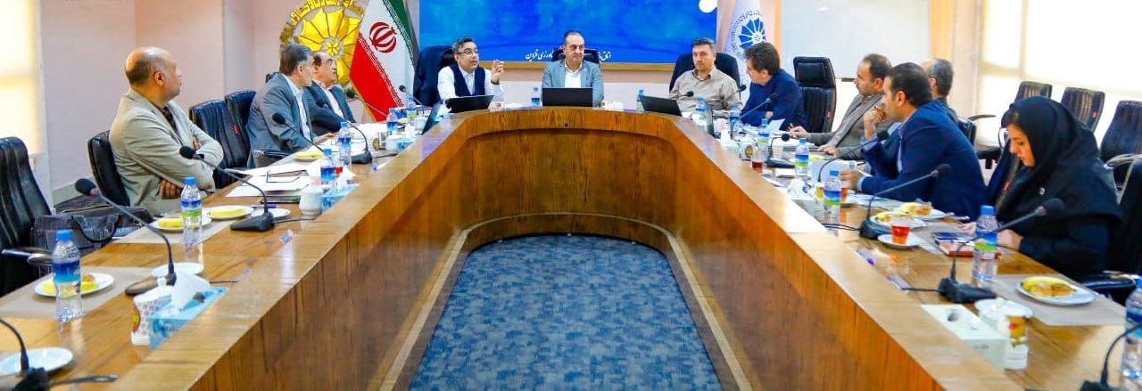 نشست کارگروه شماره ی 35 شورای گفت و گو استان قزوین